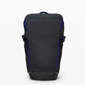 Lululemon Athletica Black and Blue Backpack